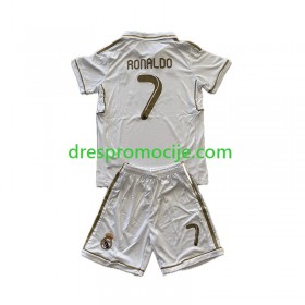Real Madrid Cristiano Ronaldo 7 Dres Retro Dječji Domaći 2011-2012 Kratkih Rukava